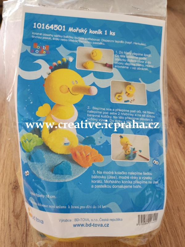 skládačka Mořský koník 1ks 10164501